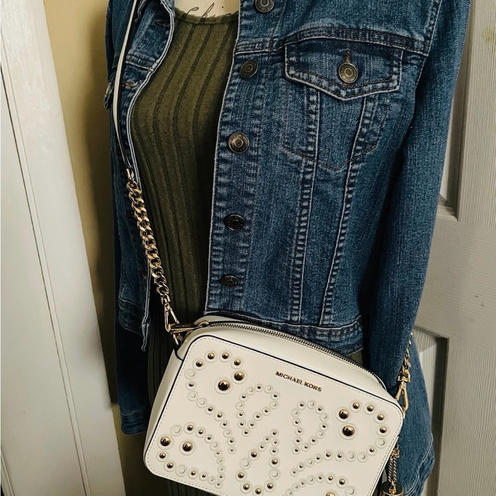 NWOT Michael Kors Studded Shoulder  Bag